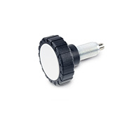 Clamping knobs with indexing plungers